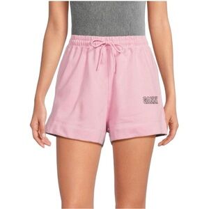 Ganni Light Pink Athletic Shorts